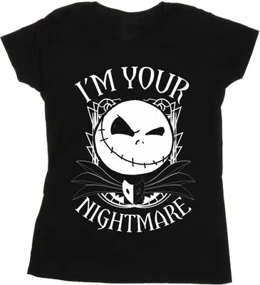 Produktbild von Disney - "Nightmare Before Christmas" T-Shirt für Damen BI35572 (XL) (Schwarz)