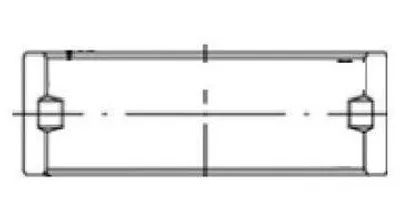 Produktbild von MAHLE Kurbelwellenlager Hauptlager 029 HL 21924 000 für VW POLO (9N)