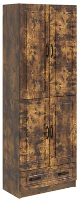 Produktbild von Schrankset 2 pcs Geräucherte Eiche Holzwerkstoff