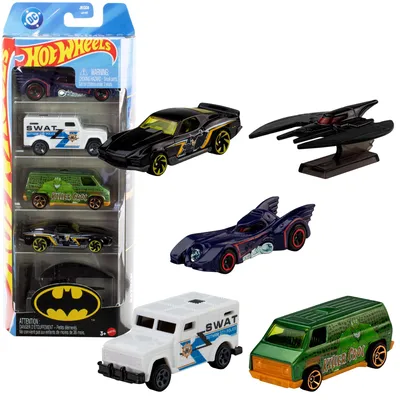 Immagine prodotto di Hot Wheels JLN10, Set di veicoli, 3 anni, Metallo, Plastica, Multicolore