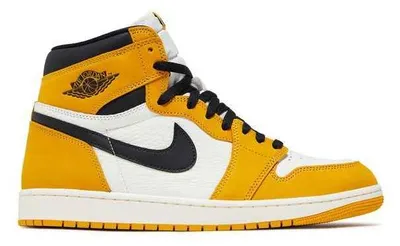 Produktbild von Air Jordan 1 Retro High OG Yellow Ochre - EU: 40