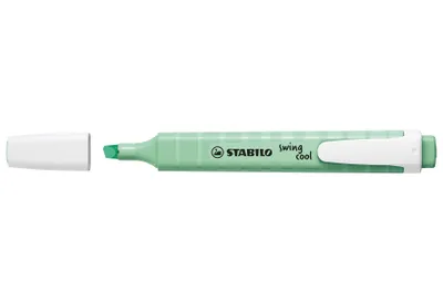 Obrázek produktu pro STABILO swing cool Pastel, 1 kusů, Máta, Rozšířený hrot, Mátová barva, Bílá, Kulatý, 1 mm
