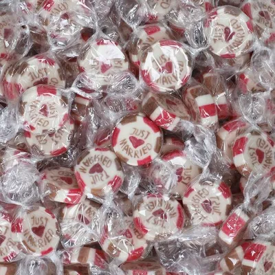 Produktbild von Amore Sweets Rocks Bonbons Just Married 1kg