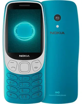Produktbild von HMD Nokia 3210 (2024), Balken, Dual-SIM, 6,1 cm (2.4"), 2 MP, 1450 mAh, Blau