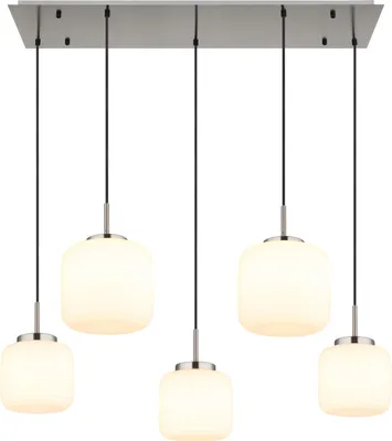 Produktbild von GLOBO Lighting Hängeleuchte KLADORA LBH 106x38x130 cm grau Hängelampe
