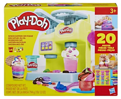 Produktbild von Play-Doh Regenbogen Café, 3 Jahr(e), Metall, Polypropylen (PP), Polyethylen, 35 Stück(e)