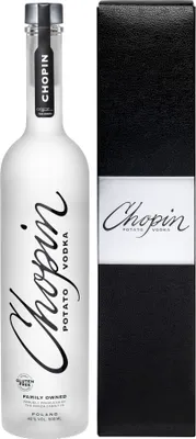 Produktbild von Wodka Chopin Potato 0,5L im Karton | Vodka |500 ml | 40% Alkohol | Destylarnia Chopin | Geschenkidee | 18+