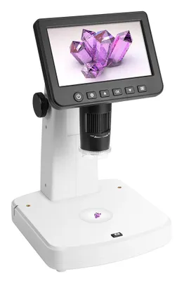 Obrázok produktu pre Levenhuk DTX 700 LCD, Digitálny mikroskop, Čierna, Biela, Plast, LCD, 12,7 cm (5"), Microsd (transflash)
