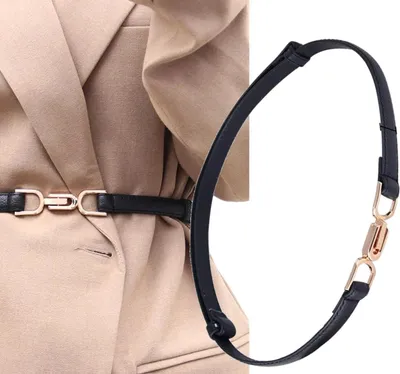 Immagine prodotto di J&W Cintura da donna in pelle Danja nero Taglia unica
