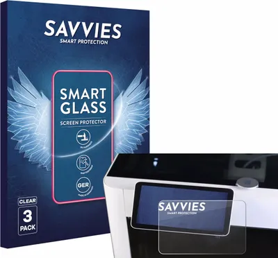 Produktbild von 3x Savvies Schutzglas Folie für Bambu Lab X1-Carbon 3D Printer 9H Panzer Schutzfolie Glas Displayschutz klar transparent