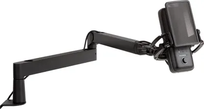 Produktbild von Elgato Wave Mic Arm LP, Rundfunkmikrofonständer, Schreibtisch-Montagebasis, Schwarz, Metall, 1,69 kg, 2,15 kg