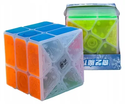 Produktbild von QiYi Ice Amber Windmill Cube 3x3 Puzzle
