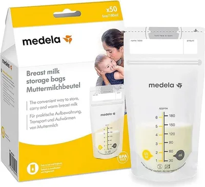 Produktbild von Medela Muttermilch Aufbewahrungsbeutel 50 St
