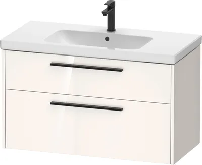 Immagine prodotto di Duravit D-Code Ensemble pour meuble, lavabo pour meuble avec soubassement pour lavabo suspendu, 984x460x555mm, DC02940BD220000, DC02940BD220000