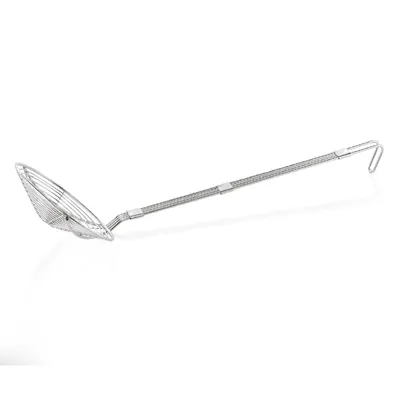 Obrázek produktu pro Fritovací lžíce s hákovou rukojetí, Ø 18 cm, 46 cm, nerezová ocel