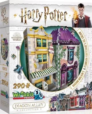 Productafbeelding van Madam Malkin's Kledingzaak & Florean Fortescue's IJssalon - Harry Potter. Puzzel, 290 stukjes