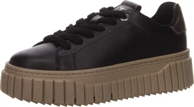 Produktbild von Tamaris 23702 Damenschuhe - sportliche Schnür- Halbschuhe schwarz NEU
