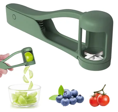 Viertelschneider für Weintrauben, Tomaten, Küchenhelfer, 1 Stück