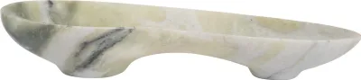 Produktbild von Present Time - Schale Organic Groot - Grün - 37x13x7cm
