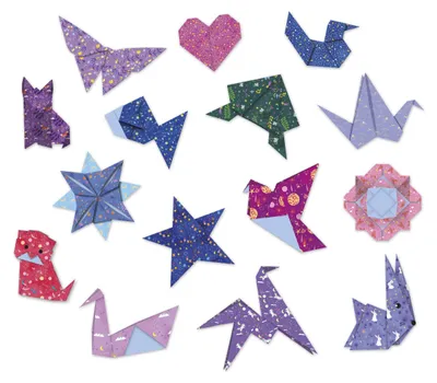 Obrázok produktu pre Janod Origami remeselná sada súhvezdí - kreatívne skladanie papiera pre deti