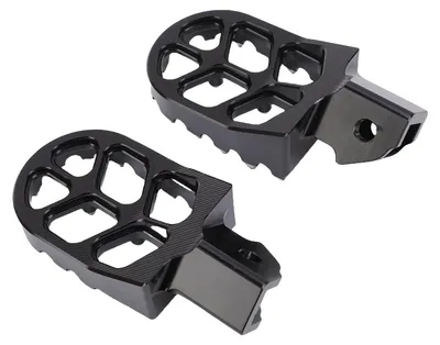 Zdjęcie produktu dla Podnóżek do motocykla terenowego 7075 Stop aluminium Wytrzymały podnóżek motocyklowy Podnóżek zamienny do Surron Light Bee X Black