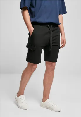 Image de Urban Classics Organic Cargo Sweatshorts noir - S