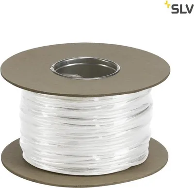 Produktbild von SLV 139041 NIEDERVOLT-SEIL für TENSEO Niedervolt-Seilsystem weiß 4mm2 100m