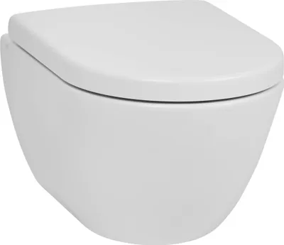 Produktbild von Ben Segno Wandtoilette mit WC-Sitz kompakt Nanobeschichtung Tornado-Spülung matt