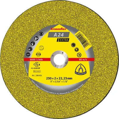 Produktbild von Trennscheibe A24 Extra 180x3,0mm gerade Ausführung Klingspor