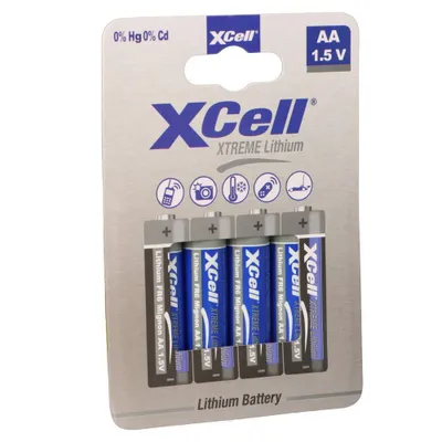 Immagine prodotto di XCell Extreme Lithium FR6 Mignon AA Batterie (sehr langlebige Batterien) 145873