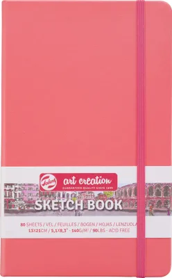 Zdjęcie produktu dla Szkicownik Royal Talens9314312M ROYAL TALENS Art Creation, 130 x 210 mm, czerwony