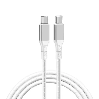 Obrázek produktu pro Extremestyle Kabel USB-C - USB-C 1m Bílá Rychlé nabíjení