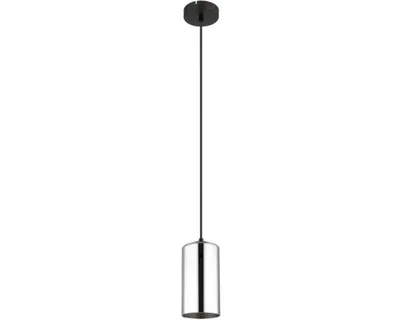 Obrázek produktu pro Lustr Globo Olly 21002H E27 25 W černý/kouřové sklo