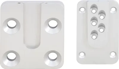 Produktbild von PITZL HVP Betonanschluss  90x100x18 Aluminium eloxiert