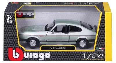 Produktbild von BBURAGO Ford Capri 1600 GT (1982) 1/24, Oldtimer-Modell, Vormontiert, 1:24, Ford Capri 1600 GT, Unisex, Tür