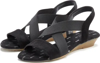 Produktbild von VIVANCE Sandalette Sommerschuh, offener Schuh, Sandale, schwarz Größe 40