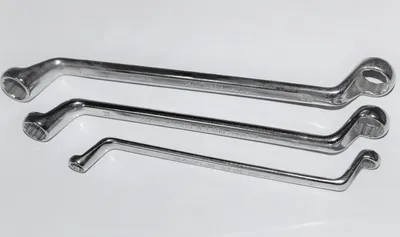 Produktbild von SALTUS Doppel-Ringschlüssel Satz 3-tlg 8-17 mm CV Schraubenschlüssel Set 450