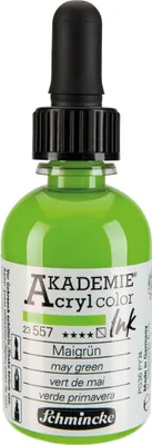 Produktbild von Schmincke Akademie Acryl color Ink 50ml Maigrün 23557024