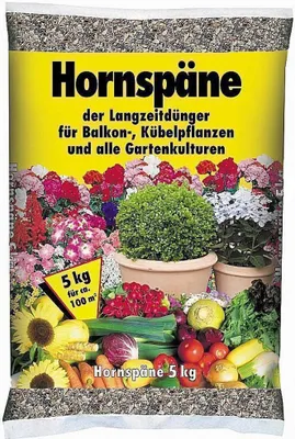 Produktbild von Hornspäne organischer Langzeitdünger Universaldünger 5 kg für ca. 100 m²
