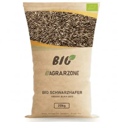 Produktbild von Agrarzone Bio Schwarzhafer 20 kg Pferdehafer