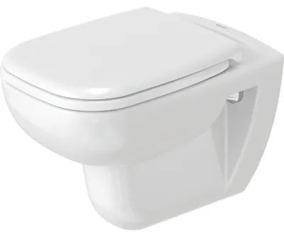 Zdjęcie produktu dla Duravit Wand-Tiefspül-WC D-Code Set 355x540mm spülrandlos mit WC-Sitz