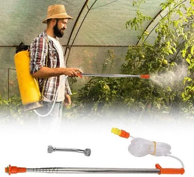 Obrázok produktu pre Záhradné zariadenie - Teleskopická striekacia tyč - Oceľ - 56,2 cm - Striekacia hlavica - Striekacia tyč