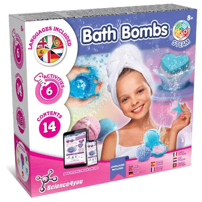 Produktbild von Science4you – Badebomben Selber Machen Set für Kinder ab 8 Jahren – Badekugeln B