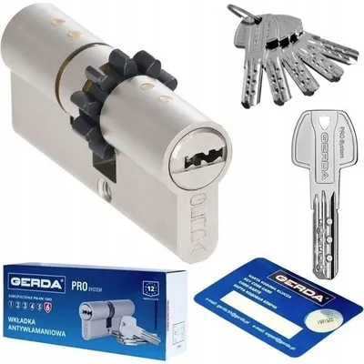 Produktbild von Gerda PRO SYSTEM X Zylinder 30/30mm mit Zahnstange