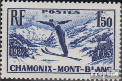 Produktbild von Briefmarken Frankreich 1937 Mi 340 (kompl.Ausg.) postfrisch Skispringer