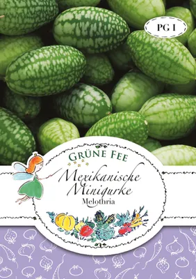 Produktbild von Mexikanische Minigurke Melothria | Minigurkensamen von Grüne Fee