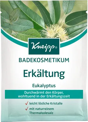 Image de Kneipp Cosmétique pour le bain Rhume, paquet de 6 (6 x 60 g)