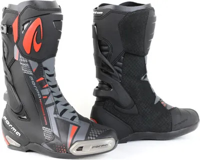 Produktbild von Forma Phantom Motorradstiefel, schwarz/grau/rot, 48