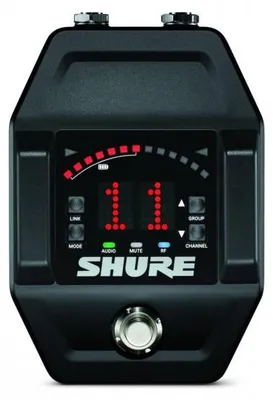 Immagine prodotto di Shure GLXD6+, ricevitore wireless per chitarra, digitale, 60 m, nero, GLXD1, 16 h