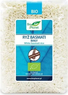 Produktbild von GLUTENFREIER WEISSER BASMATI-REIS 1 kg – PLANET